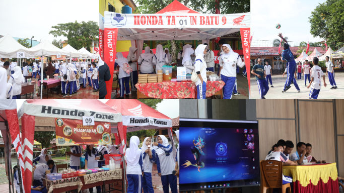 Keseruan Classmeeting dan Bazar SMAN 1 Tanjungpinang