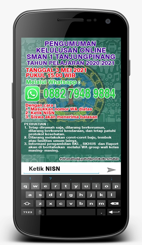 Pengumuman Kelulusan TP 2020/2021