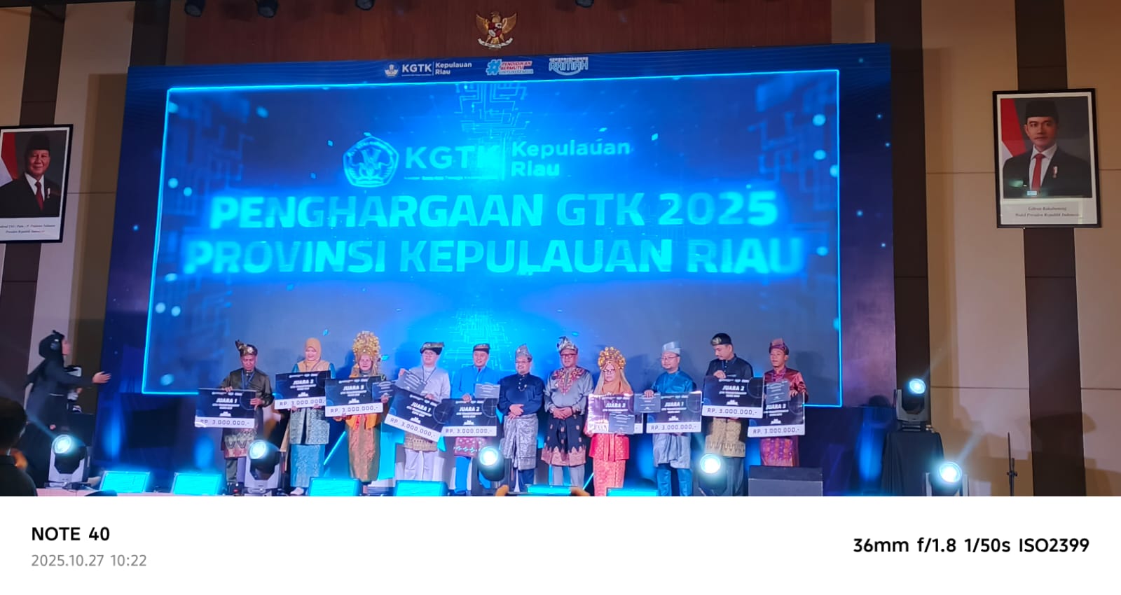 Sugeng Fitri Aji Guru SMA Negeri 1 Tanjungpinang Raih Juara 3 GTK Transformatif Guru SMA Provinsi Kepulauan Riau