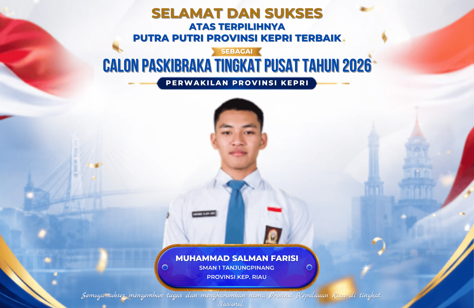 CALON PASKIBRAKA TINGKAT PUSAT TAHUN 2026