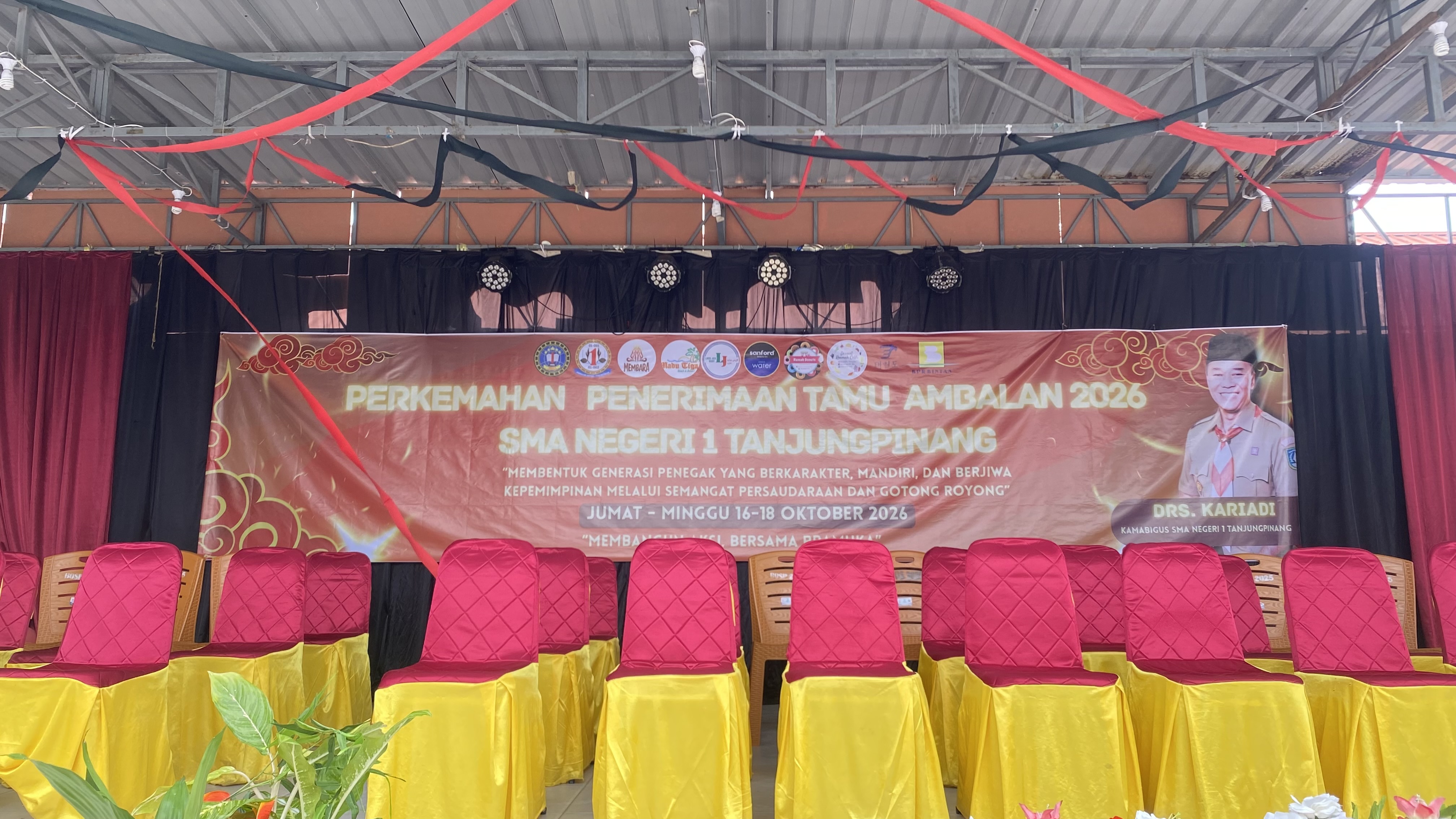 SMAN 1 Tanjungpinang Matangkan Persiapan Akhir Penerimaan Tamu Ambalan