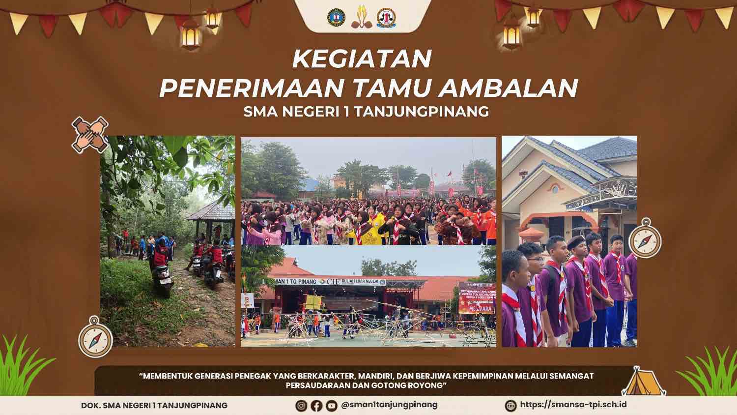 Hari Kedua PTA SMAN 1 Tanjungpinang Diwarnai Berbagai Kegiatan Antusias