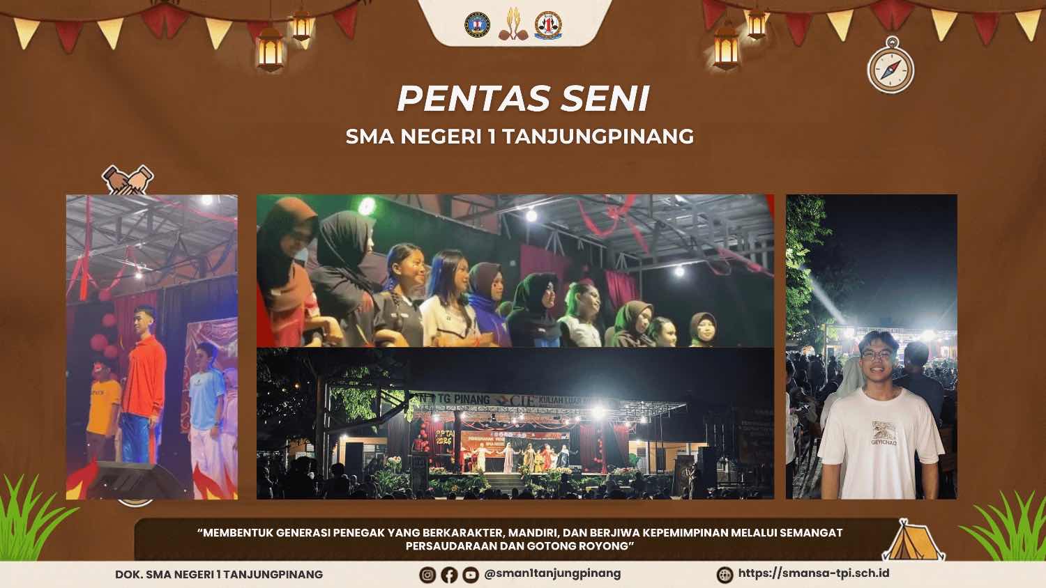 Semarak Pentas Seni PTA SMAN 1 Tanjungpinang, Penampilan Sangga X-1 Hingga X-16 Pukau Penonton